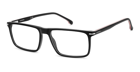 Carrera 347 - Black Ruthenium, Acetate, Rectangle frame