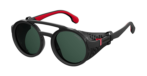 Carrera 5046/S - 807qt Black, Plastic, Round frame