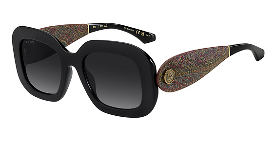 Etro 0141/G/S - 8079o Black, Acetate, Rectangle frame