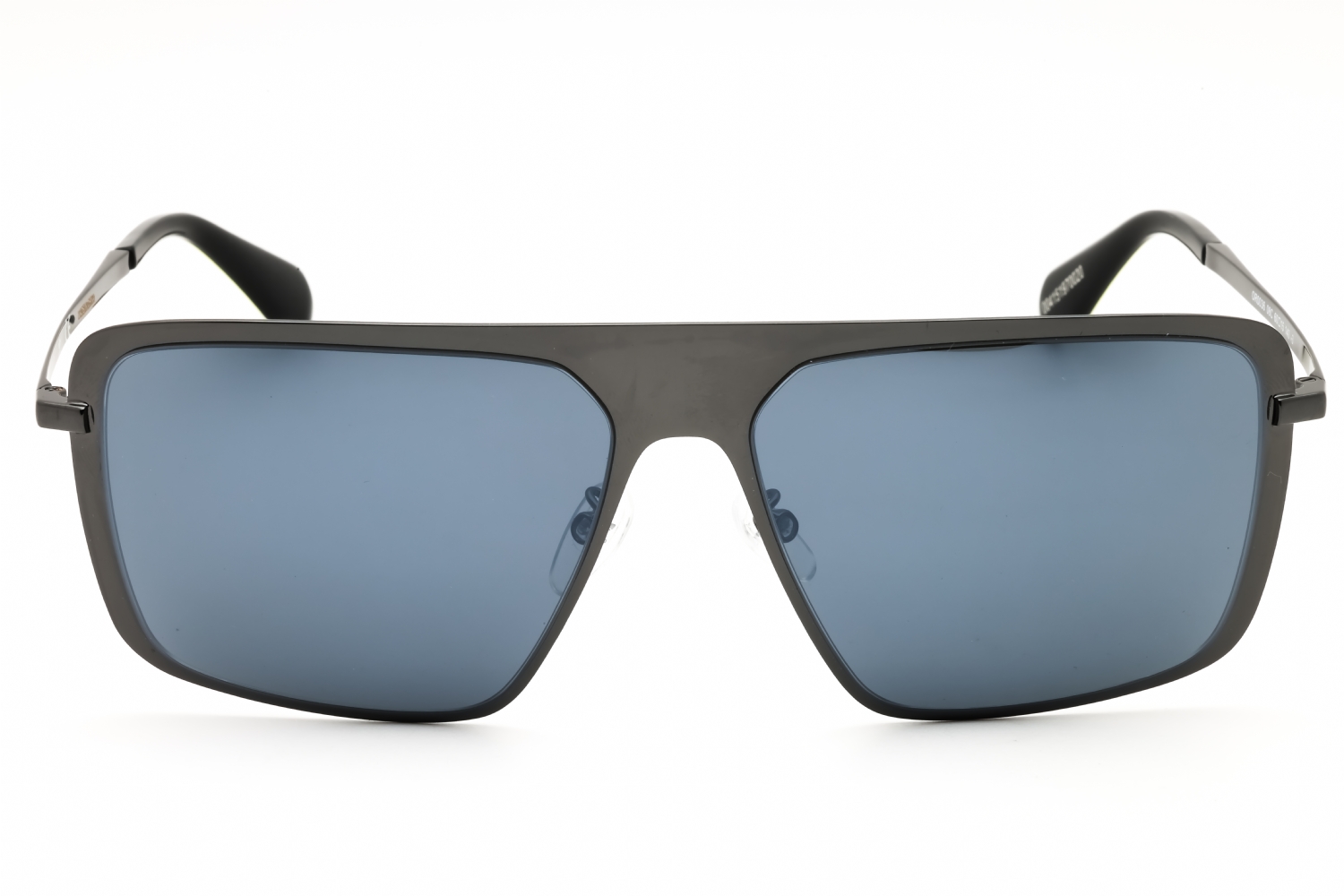 Adidas OR0036 - Shiny Gunmetal, Metal, Rectangle frame
