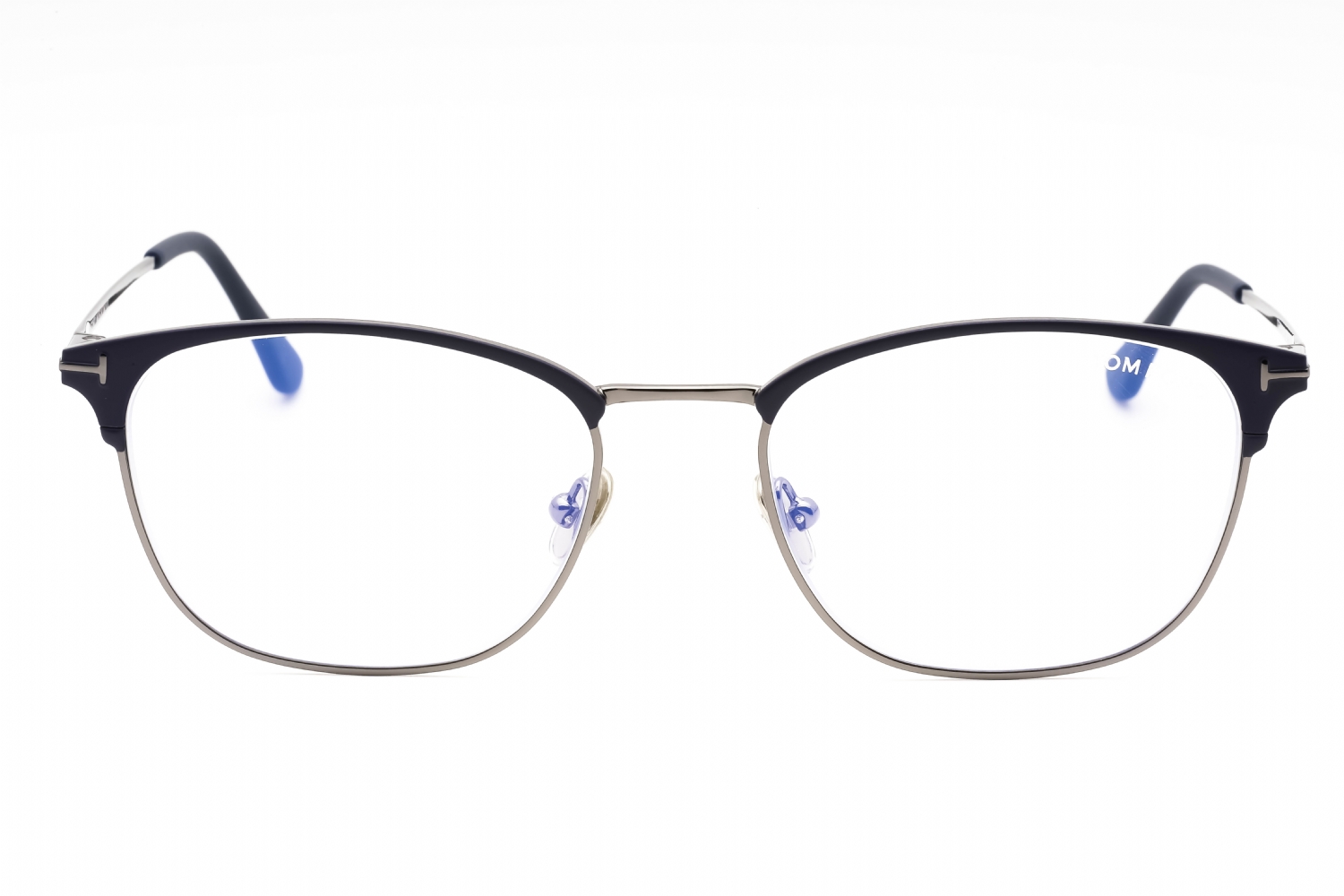 Tom Ford FT5750-B - Matte Blue, Metal, Oval frame