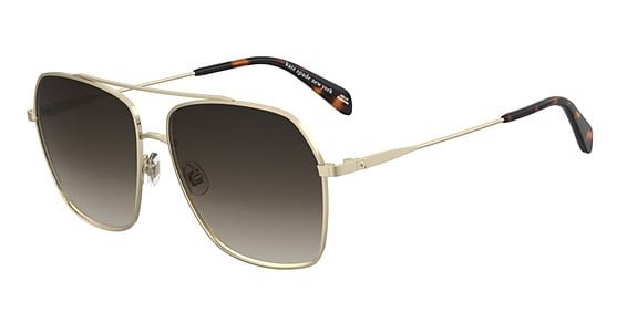 Kate Spade KS Adley 2/G/S - J5gha Gold, Stainless Steel, Aviator frame