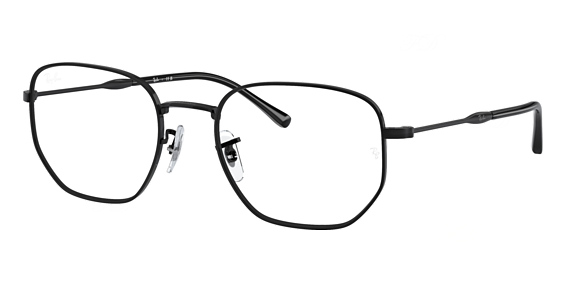 Ray-Ban RX6496 - Black, Metal, Oval frame