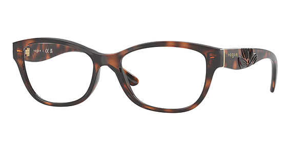 Vogue VO5627 - Total Dark Havana, Acetate, Oval frame