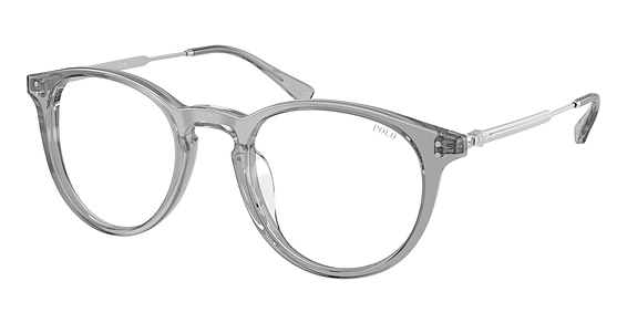 Polo PH4239U - Shiny Transparent Grey, Plastic, Round frame