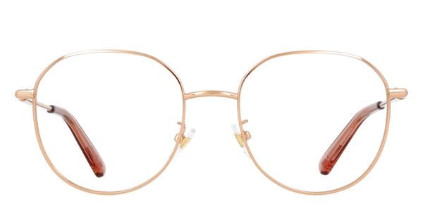 Versace VE1282D - Rose Gold, Stainless Steel, Round frame