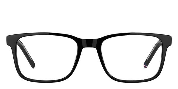 Tommy Hilfiger TH 2075 - Black, Acetate, Rectangle frame