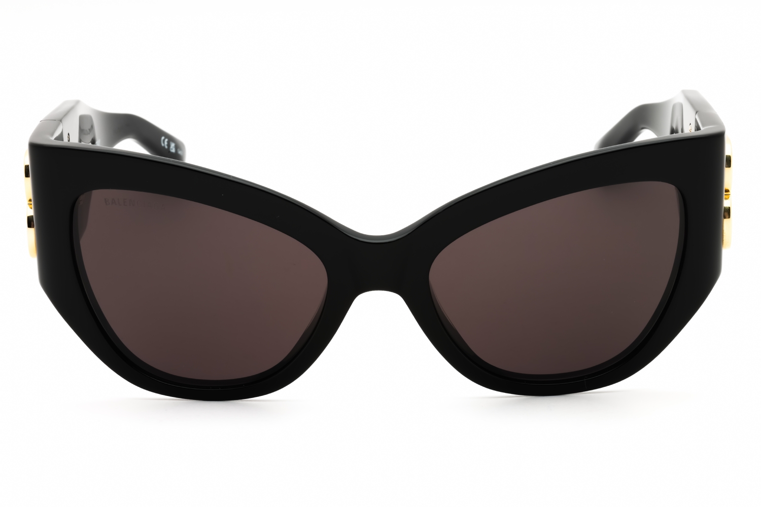 Balenciaga BB0322S - Black, Acetate, Cat Eye frame