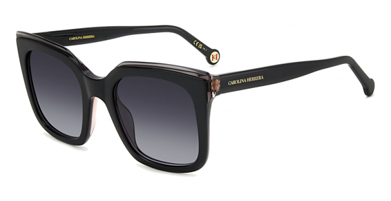Carolina Herrera HER 0249/G/S - 8079o Black, Acetate, Rectangle frame
