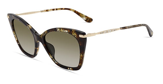 Stuart Weitzman WZN 8014/G/S - H7pha Ptt Hvn, Acetate, Cat Eye frame