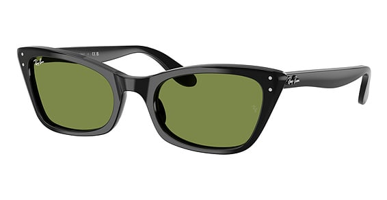 Ray-Ban RB2299 LADY BURBANK - Black, Plastic, Cat Eye frame