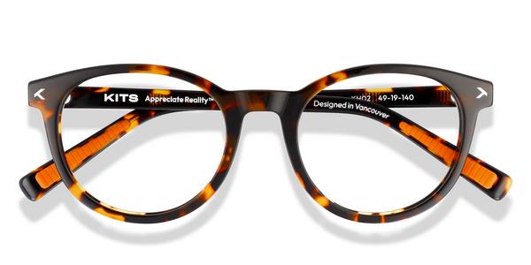 KITS Madison Sport - Dark Havana, Acetate, Round frame