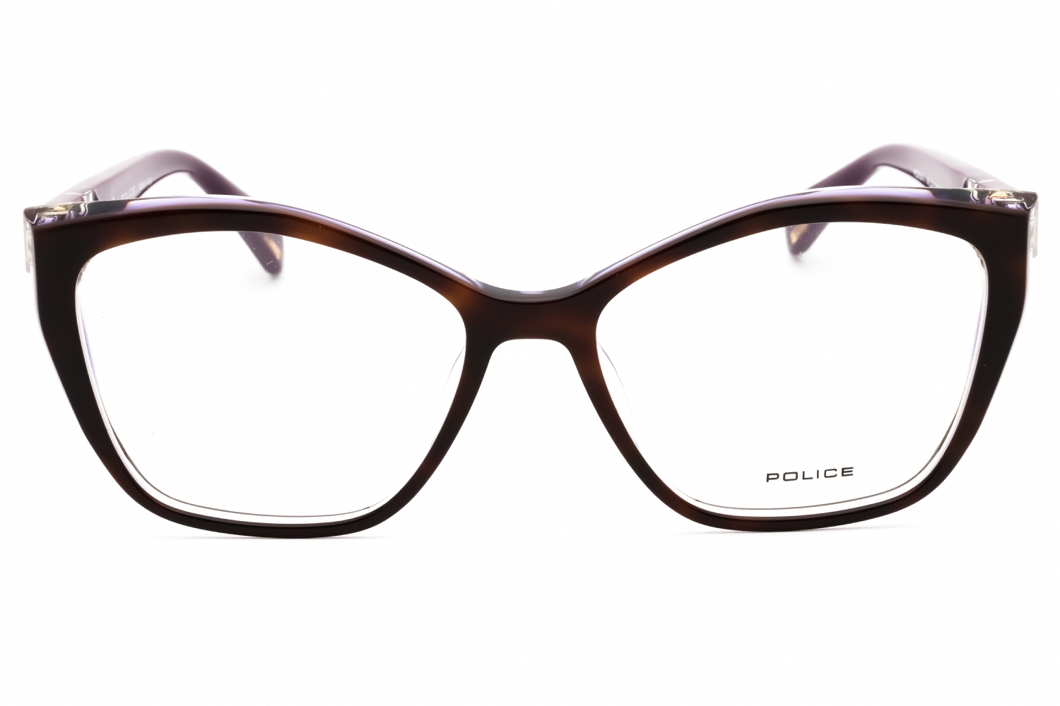 Police VPLL32M - Shiny Havana, Acetate, Cat Eye frame