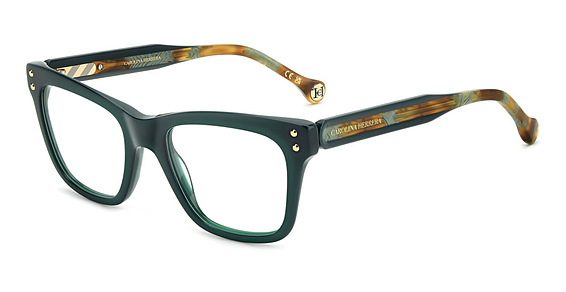 Carolina Herrera HER 0257 - Green, Acetate, Rectangle frame