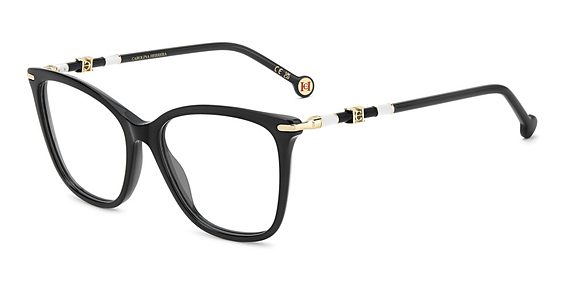 Carolina Herrera HER 0353 - Black, Acetate, Cat Eye frame