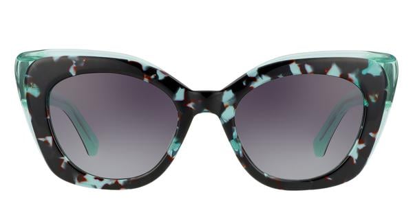 Kate Spade MARIGOLD/S - Green Havana, Acetate, Cat Eye frame
