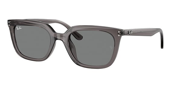 Ray-Ban RB4439D - Transparent Grey, Acetate, Oval frame