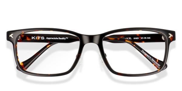KITS York Comfort Fit - Havana, Acetate, Rectangle frame