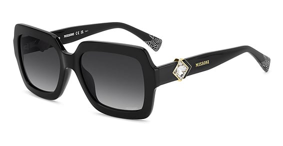 Missoni MIS 0229/G/S - 8079o Black, Acetate, Rectangle frame