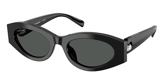 Tory Burch TY7222U - Black, Plastic, Oval frame