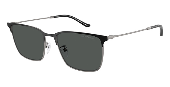 Emporio Armani EA2164D - Matte Gunmetal, Metal, Rectangle frame