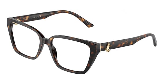 Jimmy Choo JC3008 - Havana, Plastic, Rectangle frame