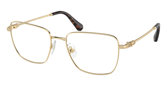 Swarovski SK1003 - Pale Gold, Metal, Rectangle frame