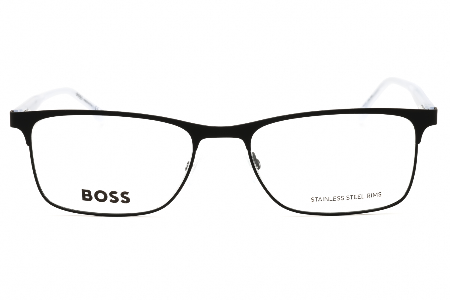 Hugo Boss BOSS 0967/IT - MTT Black, Metal, Rectangle frame