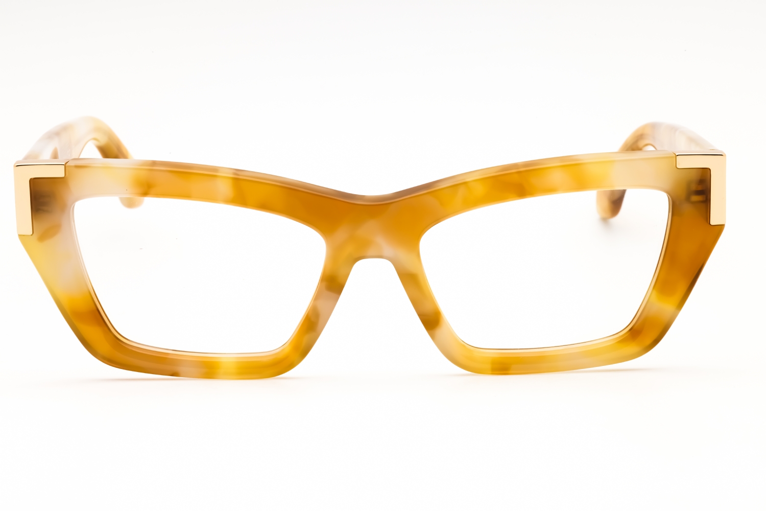 Palm Angels STYLE 1D - Light Havana, Acetate, Cat Eye frame