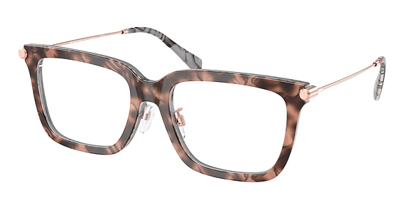 Michael Kors MK4152D GUILIN - Pink Tortoise, Plastic, Cat Eye frame