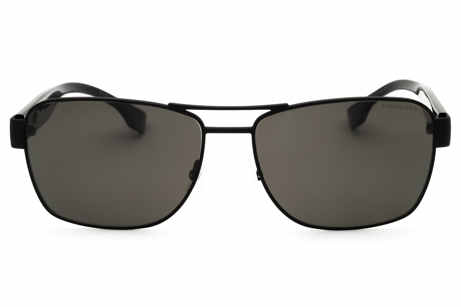 Hugo Boss BOSS 1441/O/S - Black, Metal, Rectangle frame