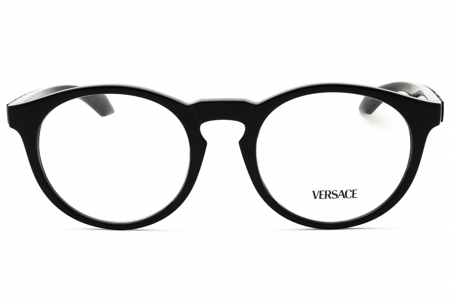 Versace 0VE3355U - Black, Plastic, Round frame