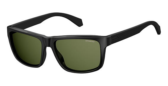 Polaroid PLD 2058/S - Mtt Black, Other, Rectangle frame