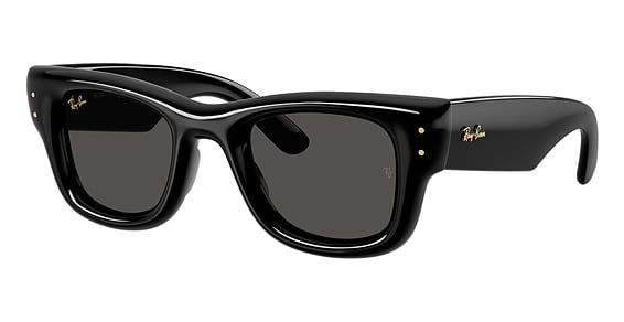 Ray-Ban RB4940 WAYFARER PUFFER - Black, Acetate, Rectangle frame