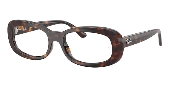 Ray-Ban RX2221V - Havana, Acetate, Oval frame