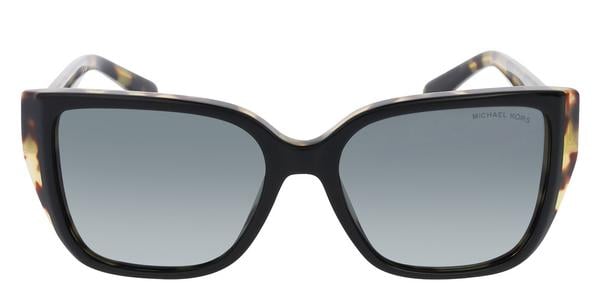 Michael Kors MK2199 Acadia - Bi-layer Black/Amber Tortoise, Acetate, Rectangle frame