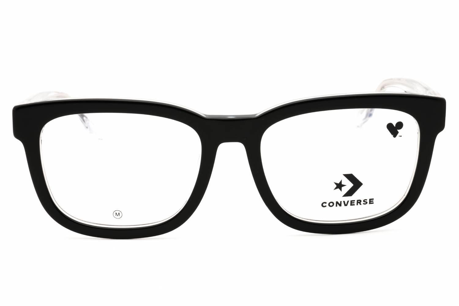 Converse CV5117 - Black/crystal Laminate, Acetate, Rectangle frame