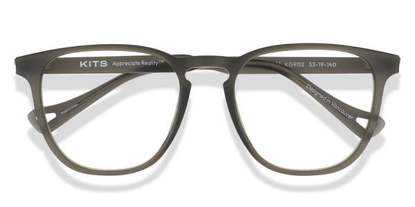 KITS Vernon - Matte Grey, Eco-Friendly, Rectangle frame