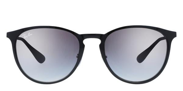 Ray-Ban RB3539 ERIKA METAL - Black, Metal, Round frame