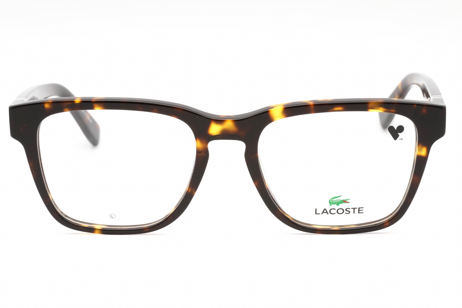 Lacoste L2932 - Dark Havana, Plastic, Rectangle frame