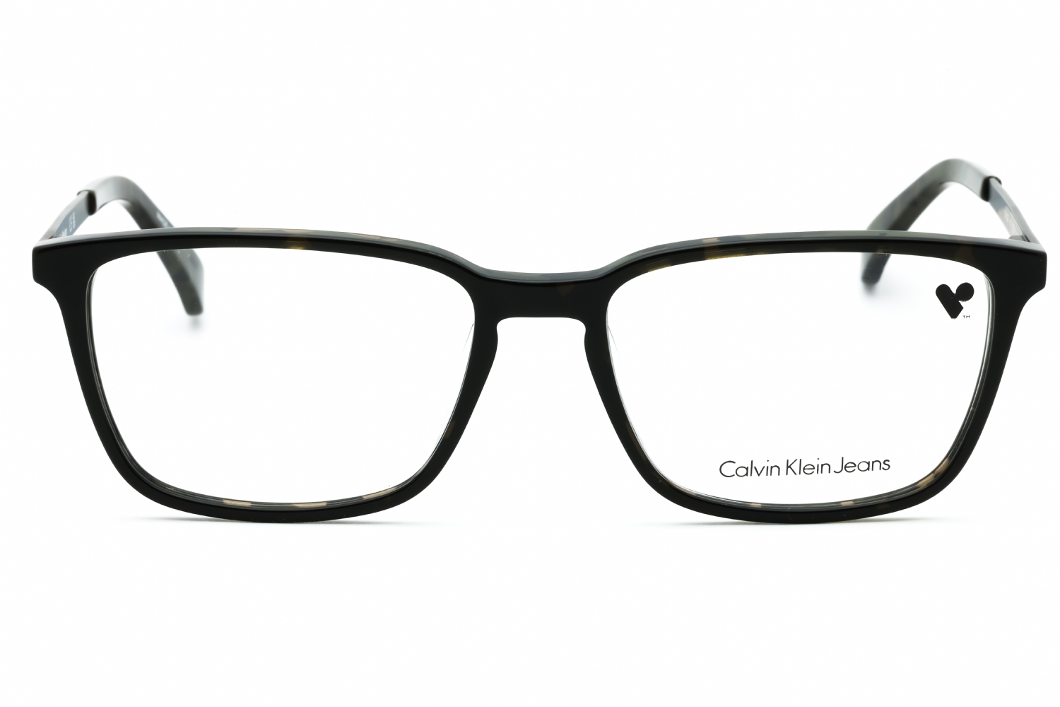 Calvin Klein Jeans CKJ526 - Olive Tort, Plastic, Rectangle frame