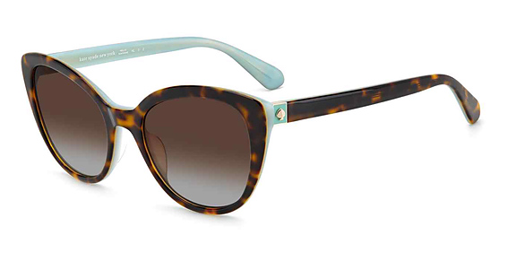 Kate Spade Amberlee/S - 086la Hvn, Acetate, Cat Eye frame