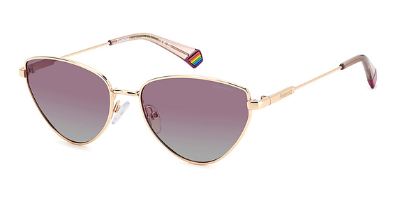 Polaroid PLD 6234/S/X - Eyrgc Gold Pink, Stainless Steel, Cat Eye frame