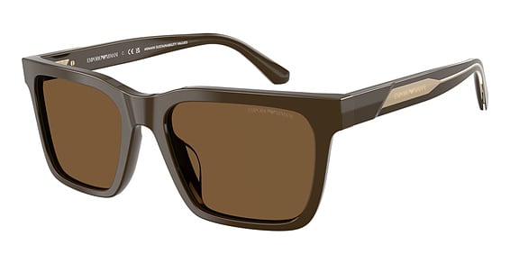 Emporio Armani EA4262U - Shiny Brown, Plastic, Cat Eye frame