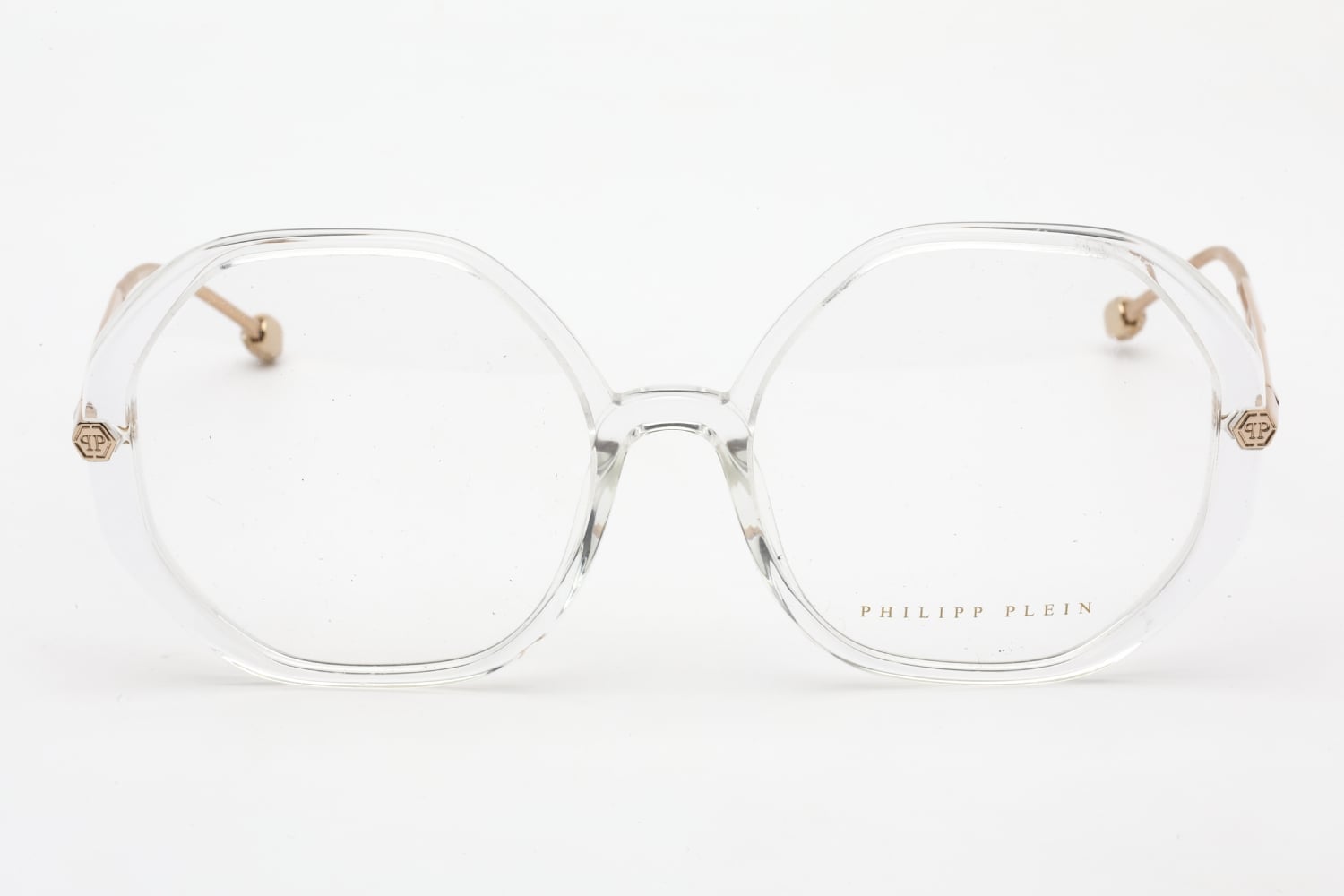 Philipp Plein VPP053S - Shiny Crystal, Metal, Rectangle frame
