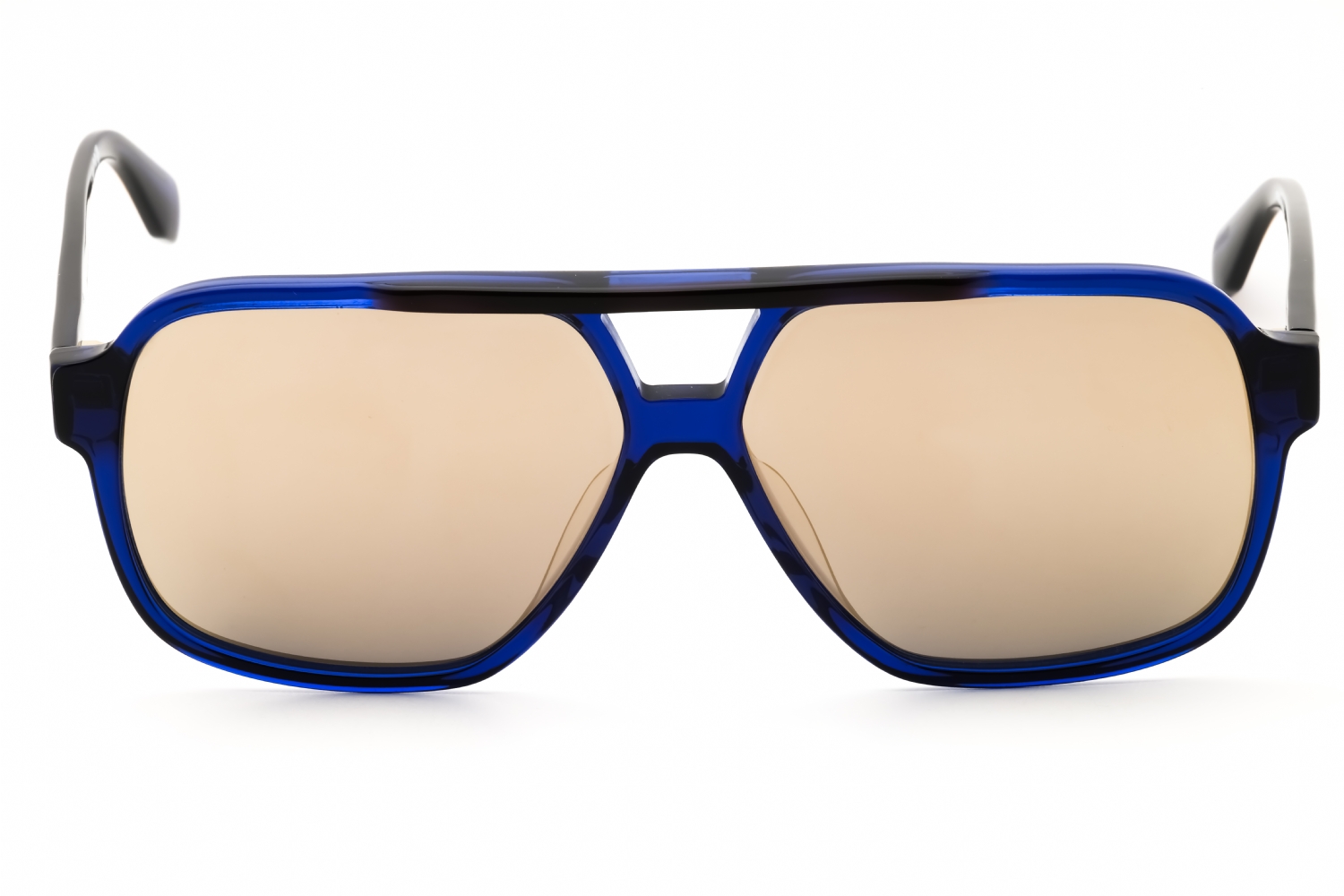 Adidas OR0066 - Matte Blue, Acetate, Rectangle frame