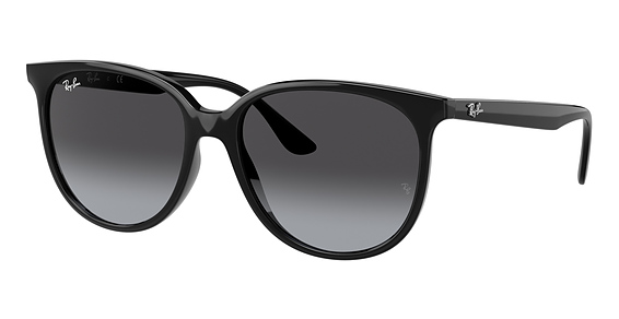 Ray-Ban RB4378 - Black, Acetate, Round frame