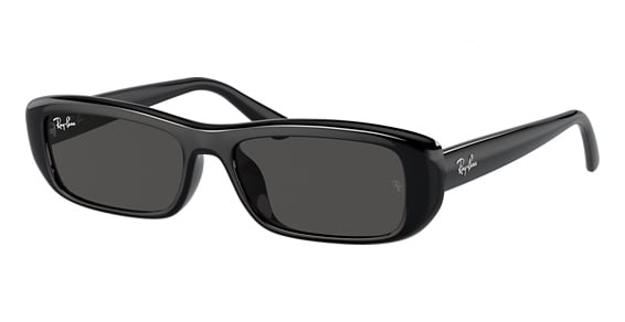 Ray-Ban RB4436D - Black, Acetate, Rectangle frame