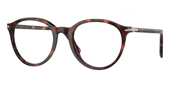 Persol PO3353V - Havana, Plastic, Oval frame