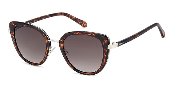 Fossil FOS 2158/G/S - 086ha Hvn, Stainless Steel, Cat Eye frame
